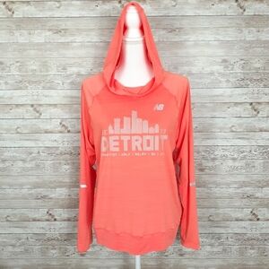 Playmakers New Balance Hoodie L Womens Detroit 439